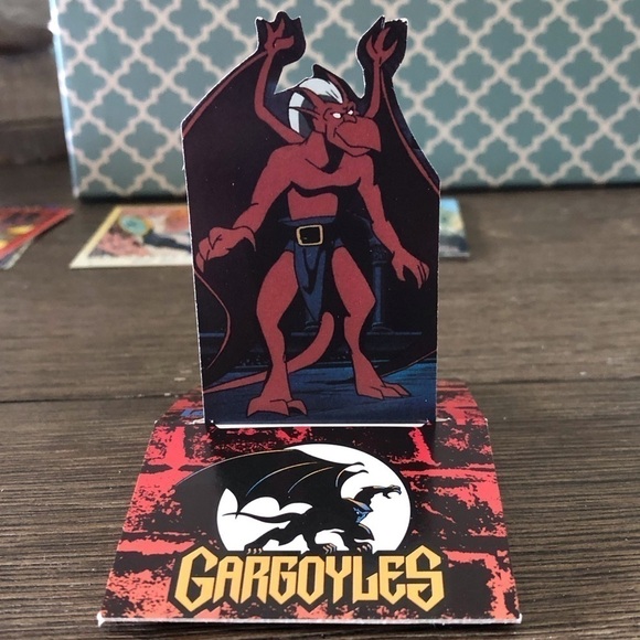 Vintage 1995 Gargoyles trading card: Pop-up P1 - Brooklyn - Picture 3 of 4